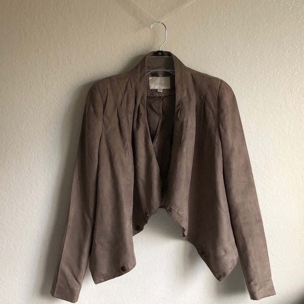 Brown Suede Jacket